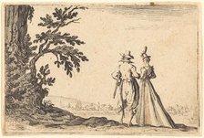 The Promenade, c. 1622. Creator: Jacques Callot.