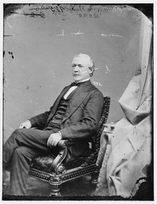 Hiram McCullough of Maryland, between 1860 and 1875. Creator: Unknown.