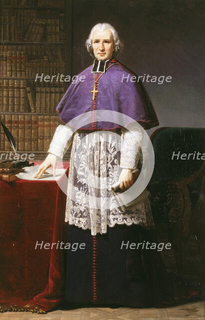 Portrait of Henri Grégoire (1750-1831), 1820. Creator: Mauzaisse, Jean-Baptiste (1784-1844).