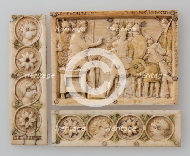 Casket Plaque, Byzantine, 900-1000. Creator: Unknown.
