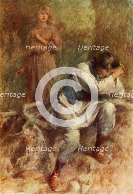 "Why do you weep, my brother?", 1917. Creator: Unknown.