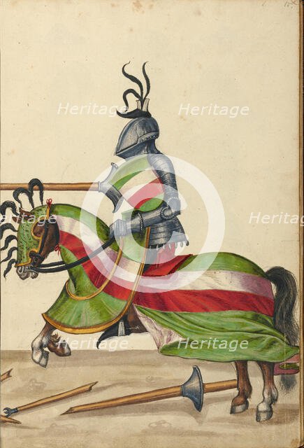 A Tournament Contest, about 1560-1570. Creator: Unknown.