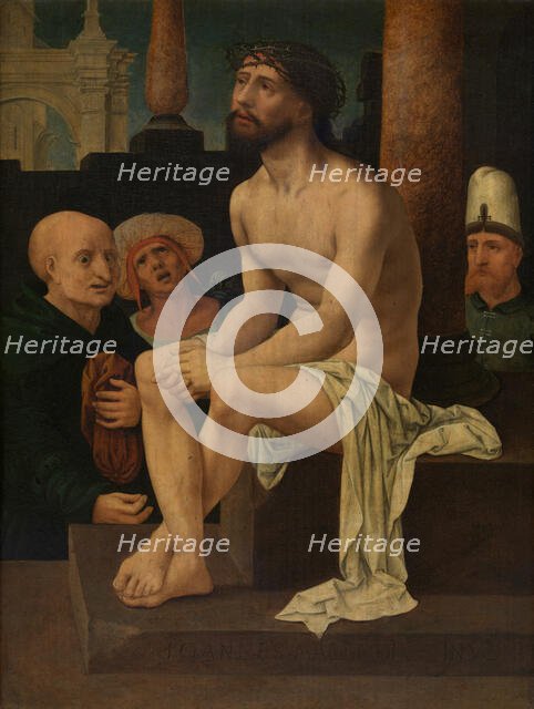 Christ Sitting on the Cold Stone. Creator: Jan Gossaert.