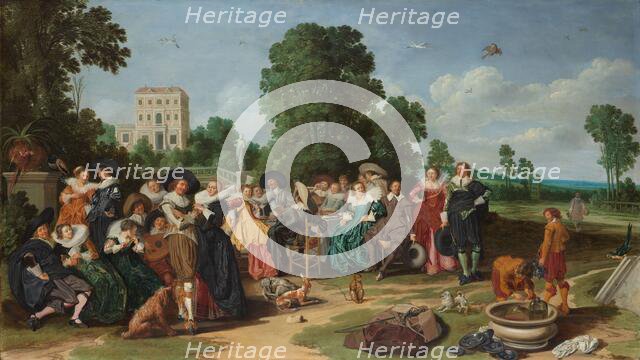 The Fête champêtre, 1627. Creator: Dirck Hals.
