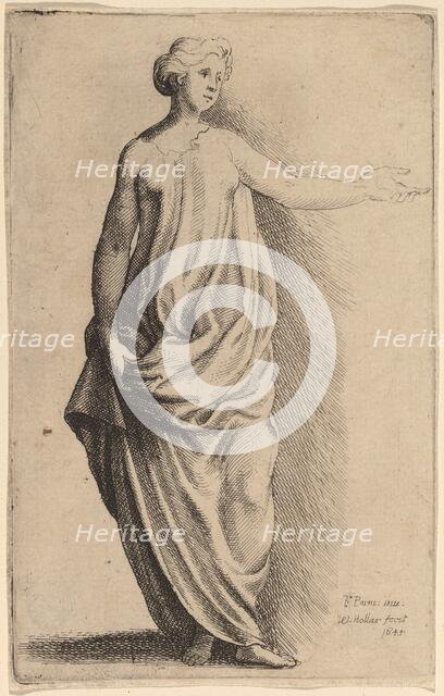 Standing Figure. Creator: Wenceslaus Hollar.
