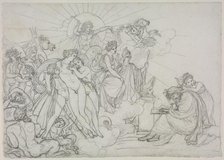 Invocation to the Divinities who preside over Agriculture from Virgil's "Georgics", after 1798. Creator: Anne-Louis Girodet de Roucy-Trioson (French, 1767-1824).