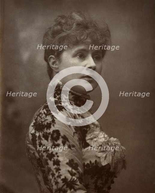 Alice Lingard, British actress and singer, 1884. Artist: Herbert Rose Barraud