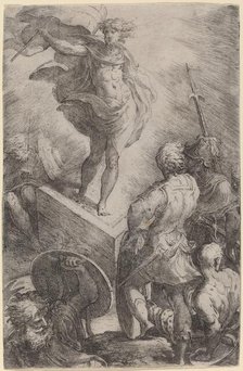 The Resurrection of Christ, c. 1528/1529. Creator: Parmigianino.