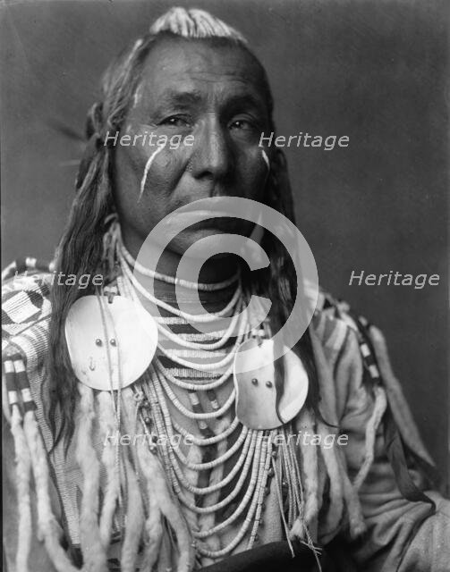 Red Wing-Apsaroke, c1908. Creator: Edward Sheriff Curtis.