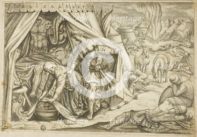 Judith and Holofernes, n.d. Creator: Joannes Stradanus.