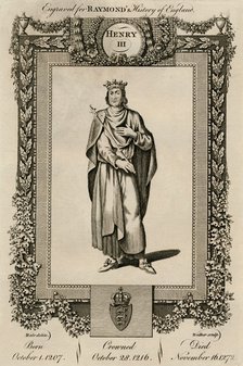 'Henry III', (1207-1272), c1787.  Artist: Unknown.
