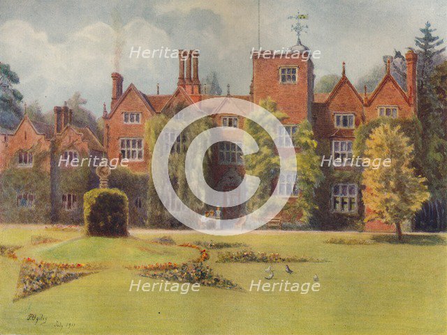 'Great Fosters', 1911, (1914). Artist: James S Ogilvy.