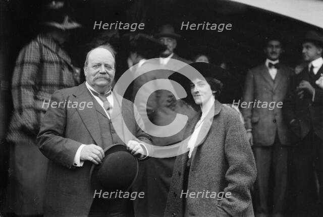 Sir Geo. Reid - Mrs. Oliver T. Johnston, between c1910 and c1915. Creator: Bain News Service.