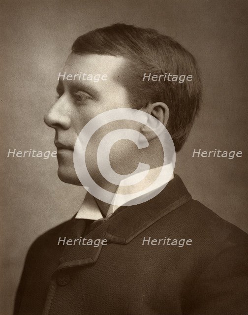Herbert Beerbohm Tree, British actor, 1884. Artist: St James's Photographic Co