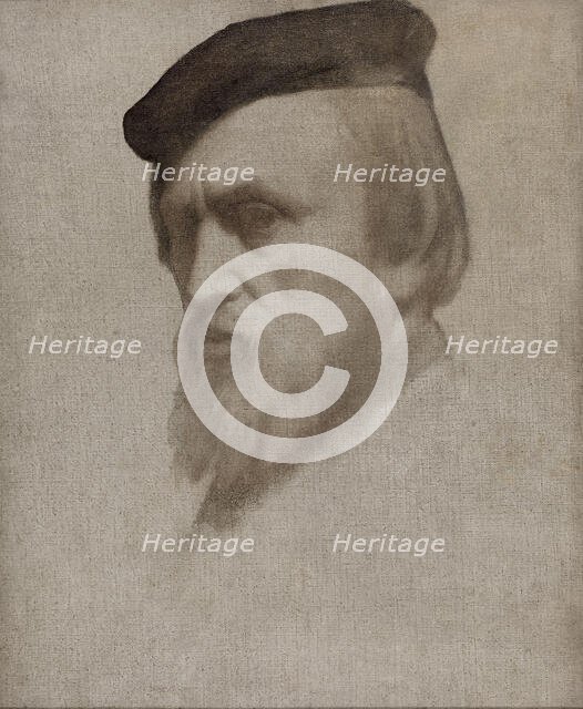 Autoportrait, 29–11–1853. Creator: Hippolyte-Jean Flandrin.