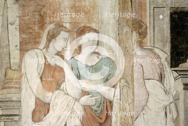 Cupid and Psyche mural, Hill Hall, Theydon Mount, Essex. Artist: Unknown.