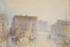 Venice: The Accademia, 1840. Artist: JMW Turner.