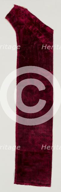 Fragments of a Chasuble, 1600s. Creator: Unknown.