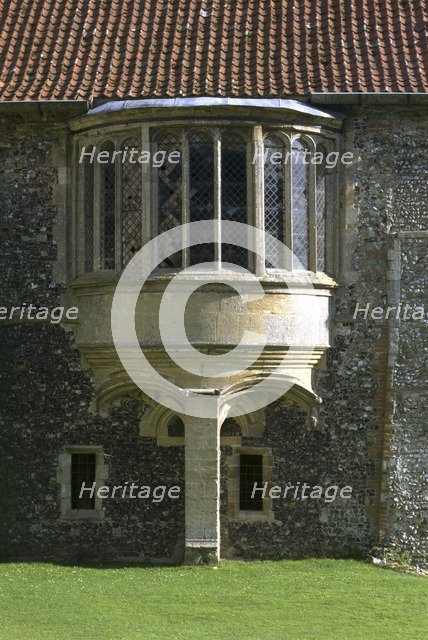 Prior's lodging, Castle Acre Priory, Norfolk, 1997. Artist: J Bailey
