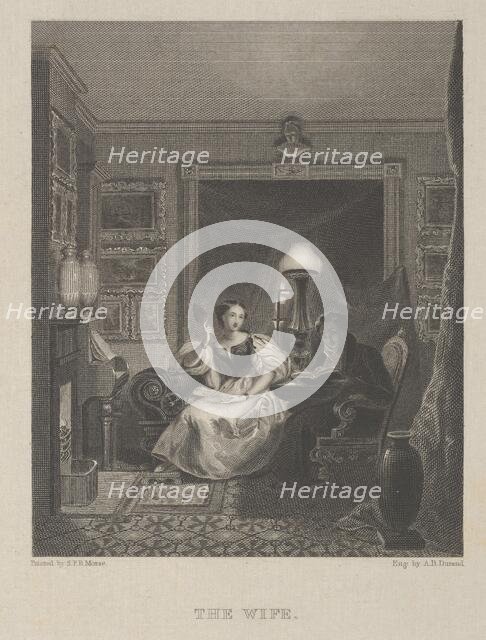 The Wife, 1829. Creator: Asher Brown Durand.