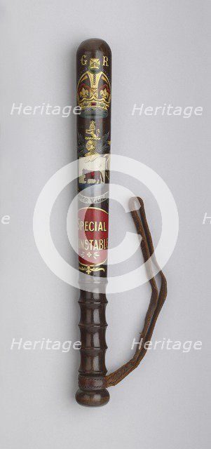 Truncheon, 20th century. Artist: Unknown.