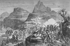 'Kaffir War - Attacking a Native Position', c1880. Artist: Unknown.