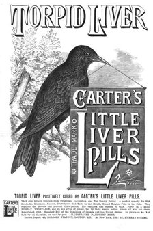 ''Carter's Little Liver Pill's', 1890. Creator: Unknown.