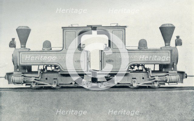 'A Double Locomotive', 1922. Creator: Unknown.