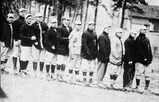 Red Sox at spring training, Hot Springs, AR (baseball), 1912. Creator: Bain News Service.