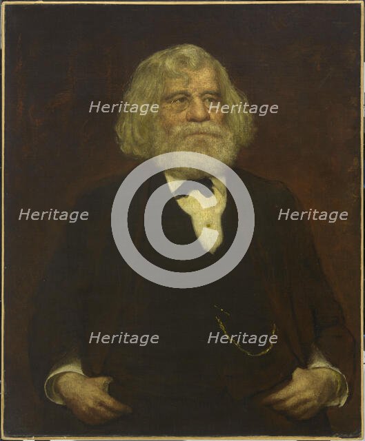 Parke Godwin, c. 1880. Creator: Eastman Johnson.