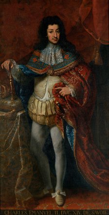 Charles Emmanuel II of Savoy (1634-1675). Artist: Anonymous 