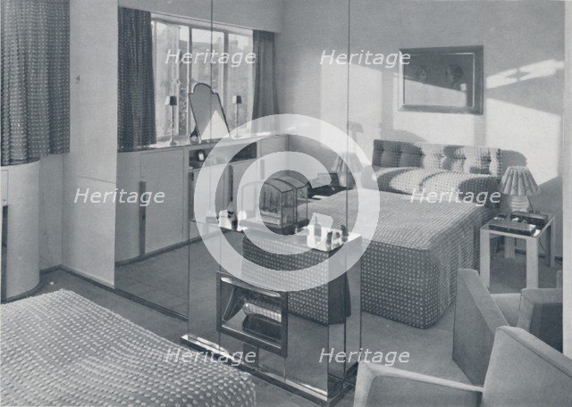 'Doris Howard Robertson A.R.I.B.A. - House of the Marquesa de Casa Maury - The Owner's Bedroom, with Artist: Humphrey Joel.