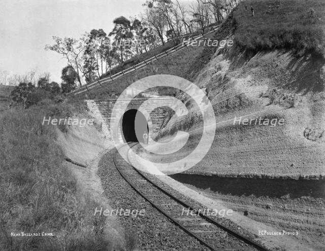 Toowoomba Range near Ballard's Camp, c1894. Creator: Poul C Poulsen.