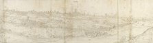 Panoramic View of Segovia from the East, c1550-1560. Artist: Anthonis van den Wyngaerde.