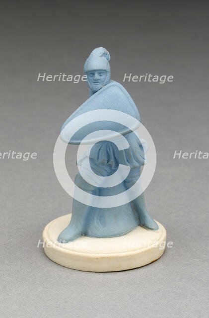 Chess Piece: Pawn, Burslem, 19th century. Creator: Wedgwood.