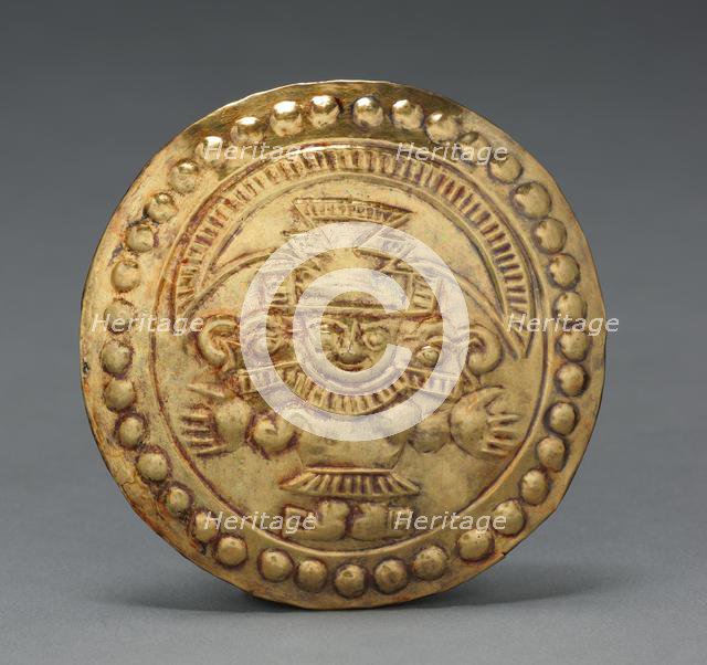 Pair of Ear Flare Frontals, Chimú style (900-1470). Creator: Unknown.