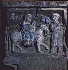 Sarcophagus of Saint Ramon in the central crypt of the cathedral of San Vicente de Roda de Isáben…