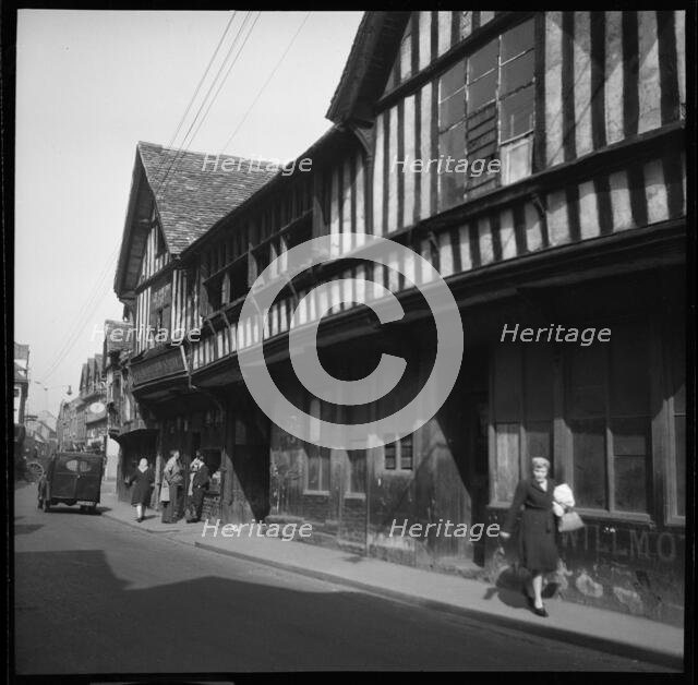 The Greyfriars, Friar Street, Worcester, Worcestershire, 1946. Creator: Marjory L Wight.
