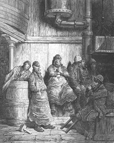 'Brewer's Men', 1872.  Creator: Gustave Doré.