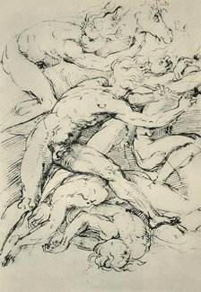 Battle scene, early 16th century, (1943).  Creator: Raphael.