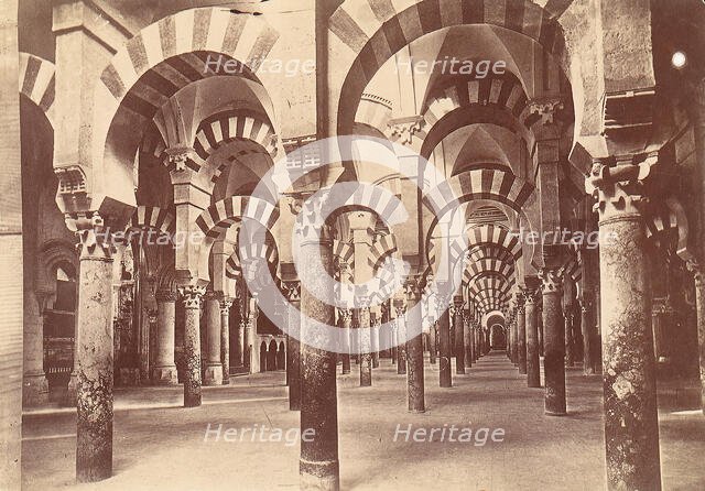 Mosque in Cordova, 1880s-90s. Creator: Unknown.