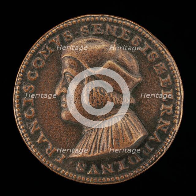 Bernardino Francesconi of Siena [obverse], c. 1520. Creator: Unknown.