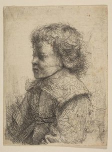 Portrait of a Boy, in Profile, 1641. Creator: Rembrandt Harmensz van Rijn.