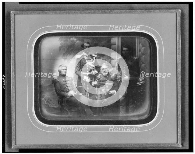 U.S. Military Commission to Crimea, ca. 1855. Creator: Unknown.