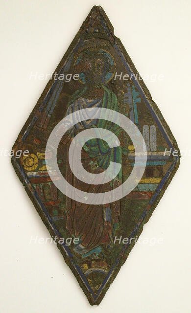 Plaque with Christ as Mediator, Mosan, 1150-60. Creator: Unknown.