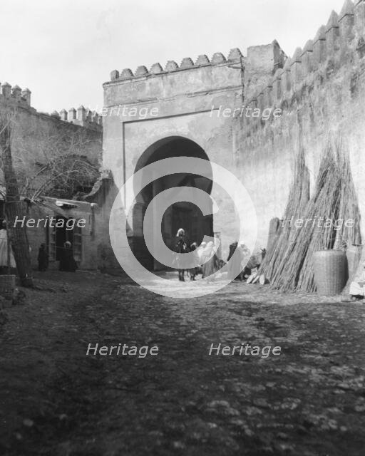 Travel views of Morocco, 1904. Creator: Arnold Genthe.