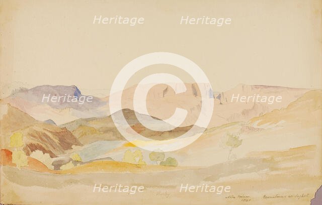 Asia Minor, 1845. Creator: Miner Kilbourne Kellogg.