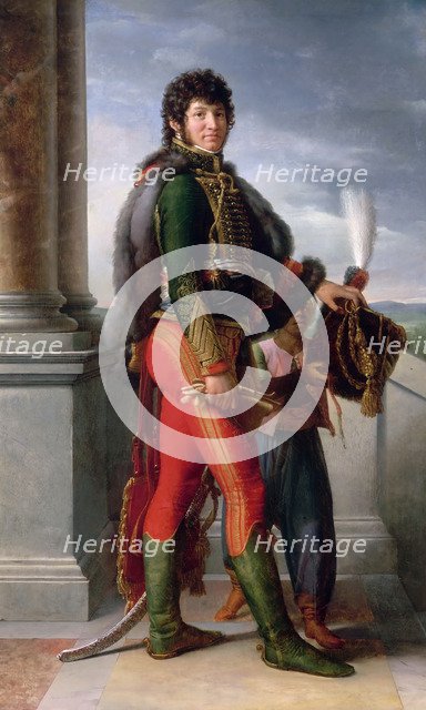 Portrait of Joachim Murat (1767-1815). Artist: Gérard, François Pascal Simon (1770-1837)