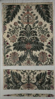 Fragments of Velvet (So-Called Velours Jardiniers), 1600s. Creator: Unknown.