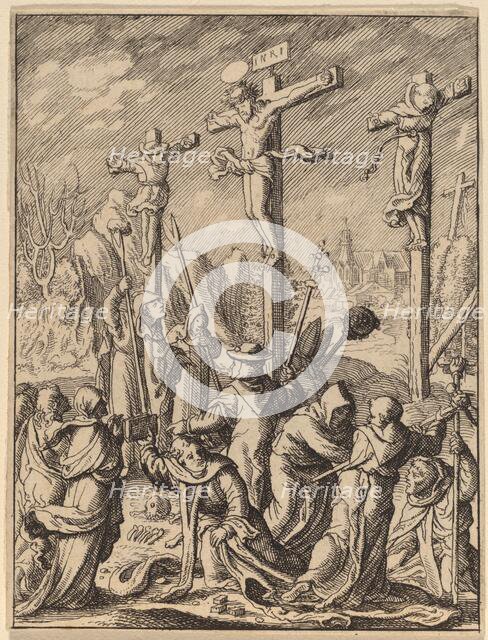 The Crucifixion. Creator: Wenceslaus Hollar.